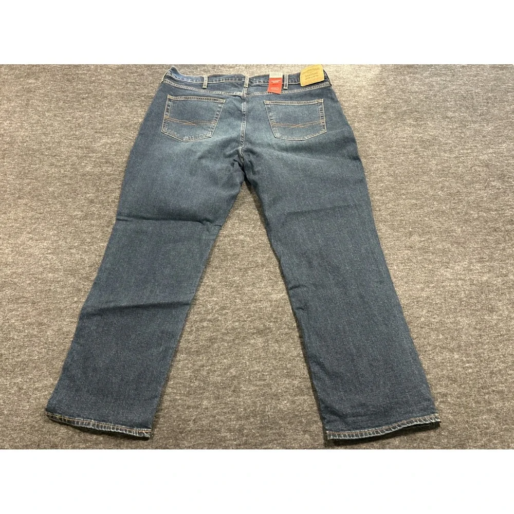 Signature Levi Strauss Athletic Fit Men 40x30(29) Blue New Tapered Jeans